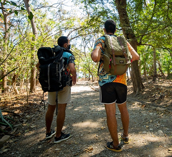 Turistas de Jale al Puerto